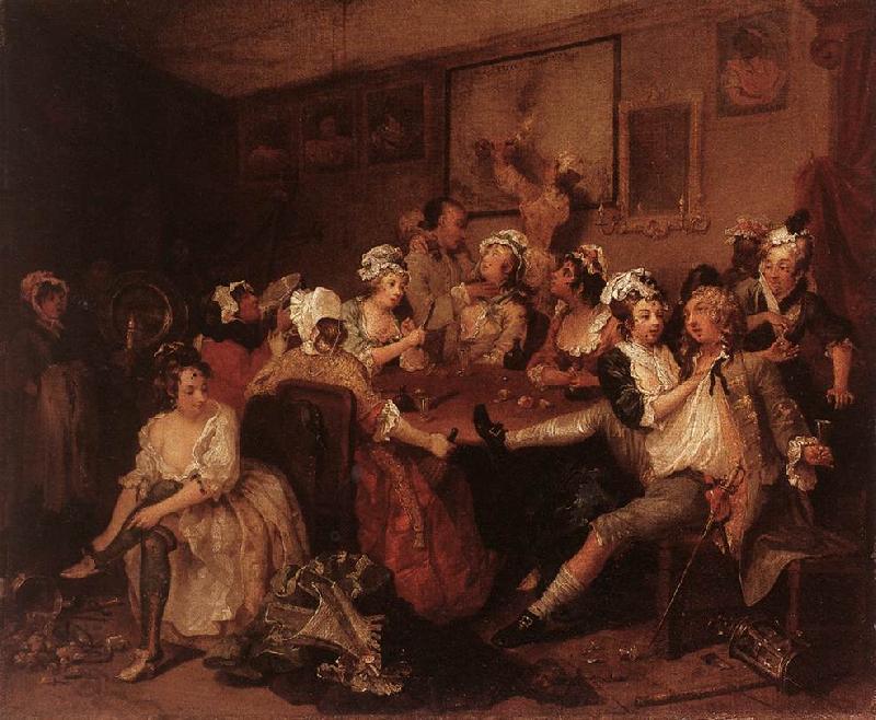 HOGARTH, William The Orgy f China oil painting art